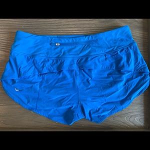 blue lululemon shorts!